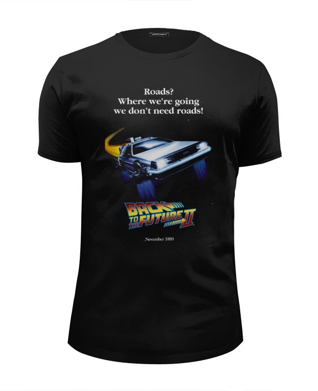 Printio Футболка Wearcraft Premium Slim Fit Back to the future ii