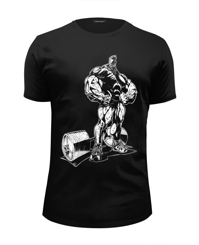 Printio Футболка Wearcraft Premium Slim Fit Bodybuilding