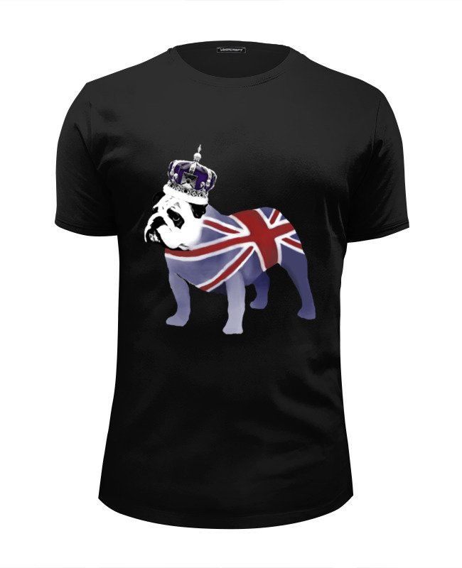 Printio Футболка Wearcraft Premium Slim Fit English bulldog