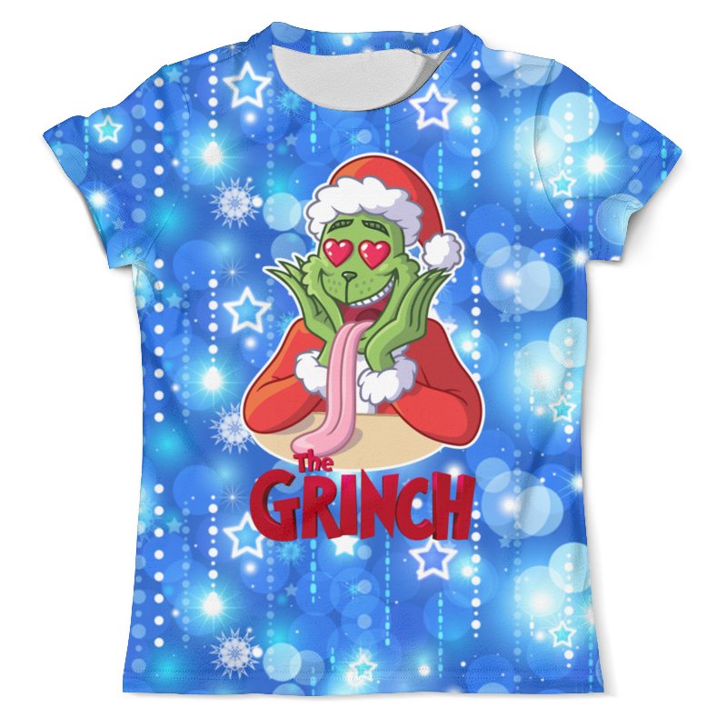 Printio Футболка с полной запечаткой (мужская) Grinch