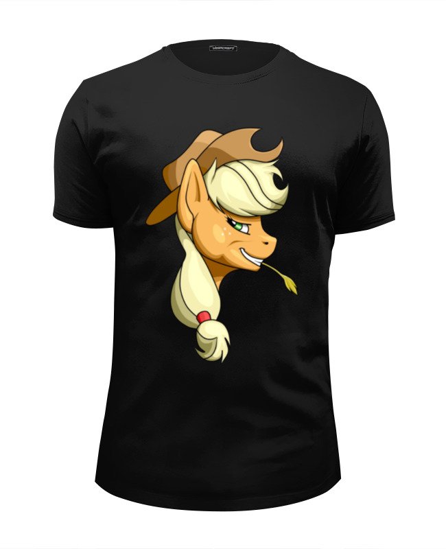 Printio Футболка Wearcraft Premium Slim Fit Applejack exclusive