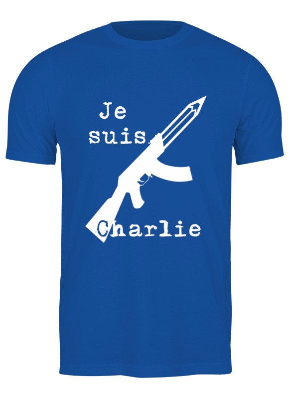 Printio Футболка классическая Je suis charlie, я шарли