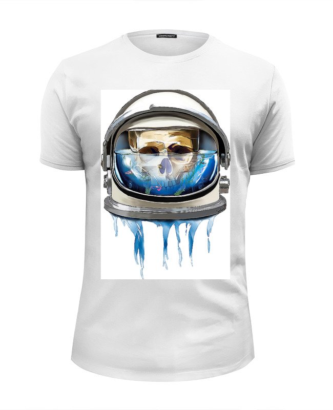 Printio Футболка Wearcraft Premium Slim Fit Dead astronaut