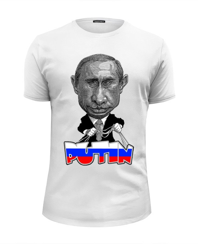 Printio Футболка Wearcraft Premium Slim Fit Putin