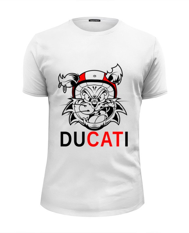 Printio Футболка Wearcraft Premium Slim Fit Ducati