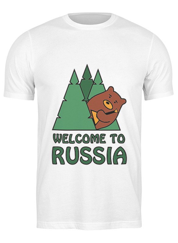 Printio Футболка классическая Welcome to russia