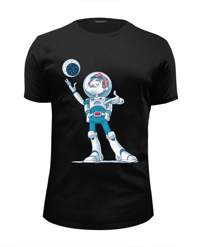 Printio Футболка Wearcraft Premium Slim Fit Astroboy / астронавт