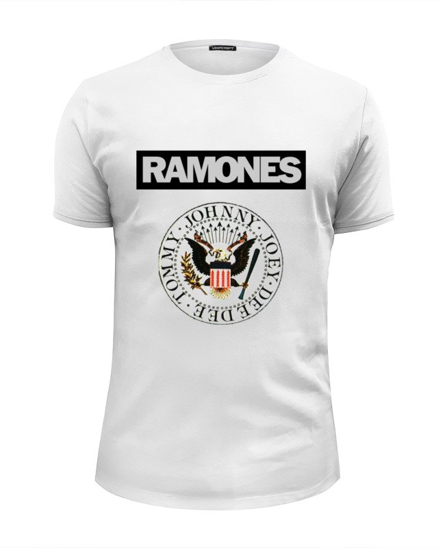 Printio Футболка Wearcraft Premium Slim Fit Ramones