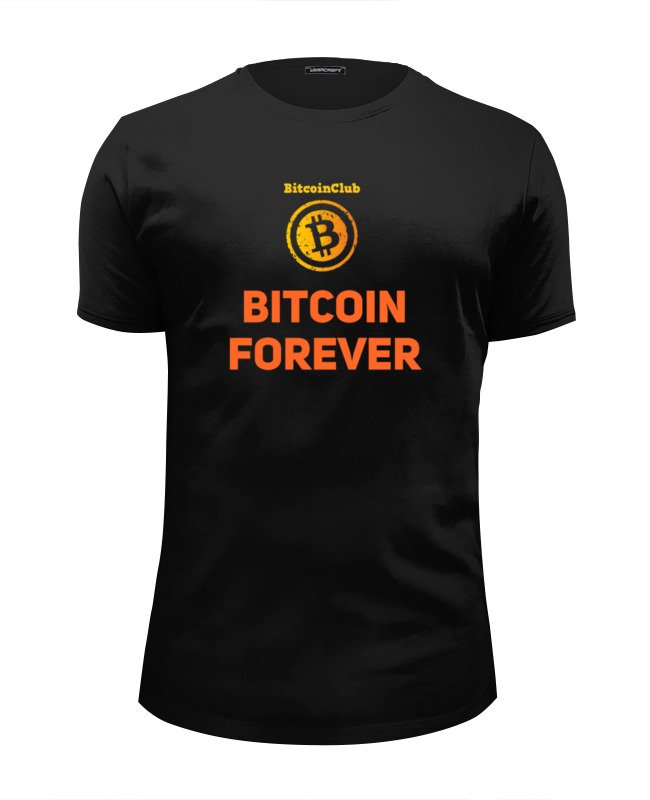 Printio Футболка Wearcraft Premium Slim Fit Bitcoin club collection - satoshi nakamoto