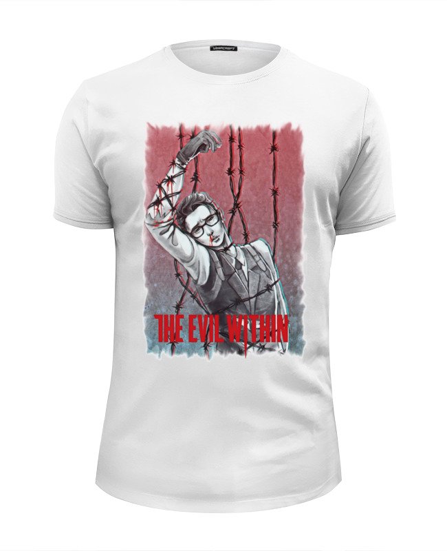 Printio Футболка Wearcraft Premium Slim Fit The evil within