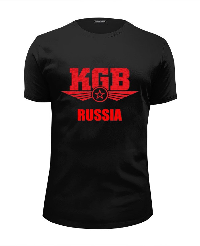 Printio Футболка Wearcraft Premium Slim Fit Kgb russia