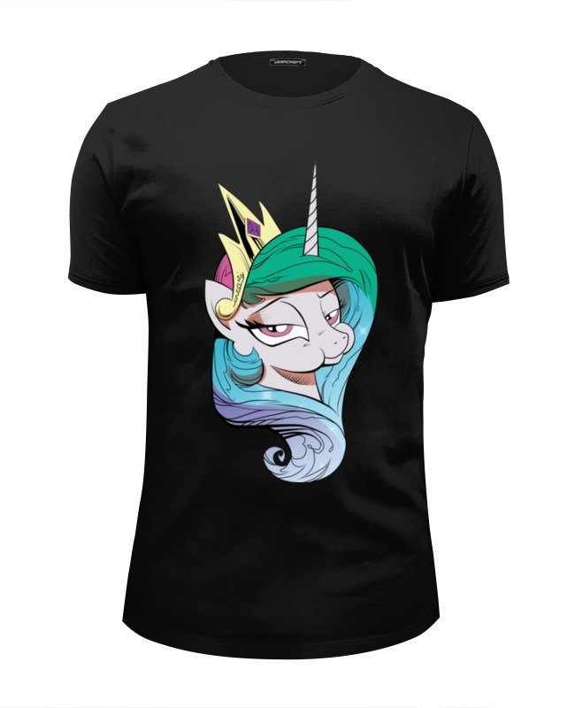 Printio Футболка Wearcraft Premium Slim Fit Princess celestia