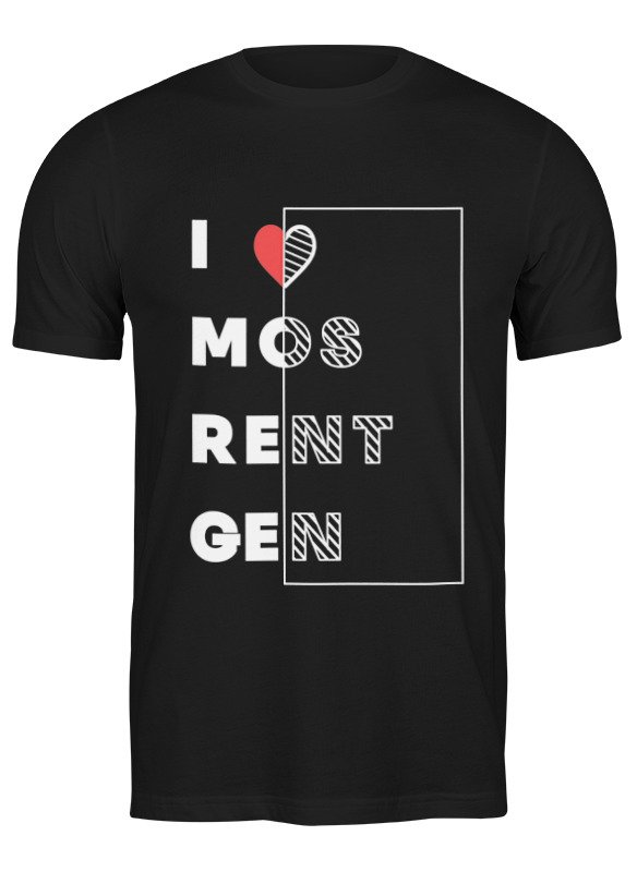 Printio Футболка классическая I love mosrentgen