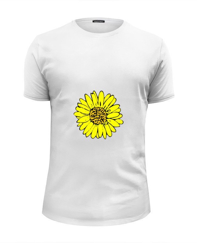 Printio Футболка Wearcraft Premium Slim Fit Sunflower