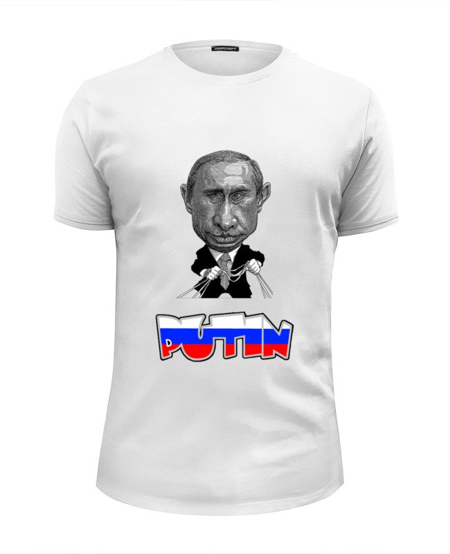 Printio Футболка Wearcraft Premium Slim Fit Putin