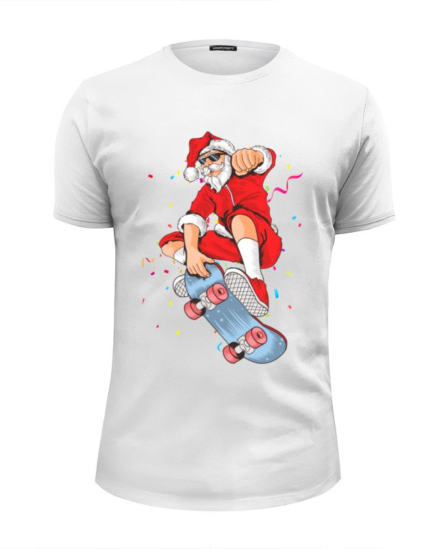 Printio Футболка Wearcraft Premium Slim Fit Extreme santa