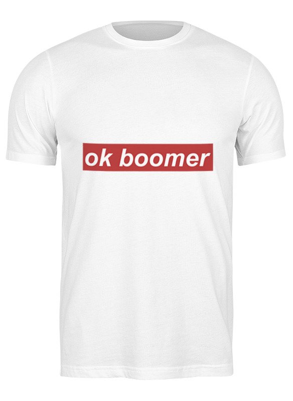 Printio Футболка классическая Ok boomer